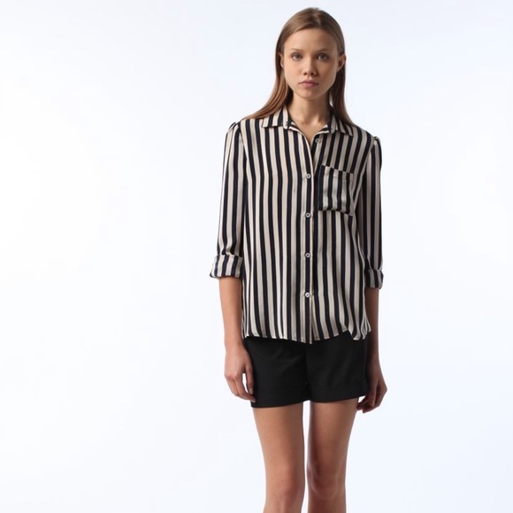 Urban Outfitters Kova and T Striped Blouse - Picture 4 of 9